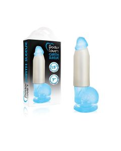 Doctor Love's 1.5" Girth Sleeve - Translucent