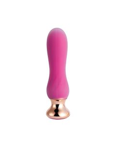 Pink Holic Curved Remote Vibrating Anal Plug