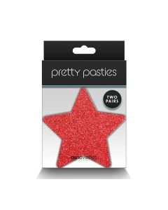 Pretty Pasties Glitter Stars - 2 Pair