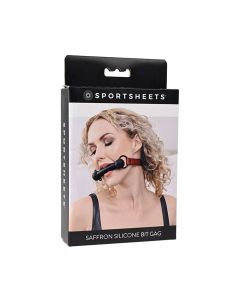 Saffron Silicone Bit Gag